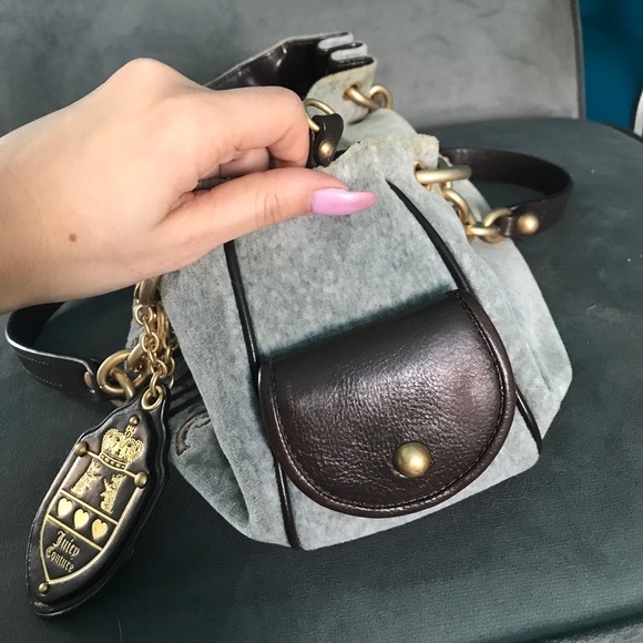 Authentic Juicy Couture velour bag - Picture 5 of 8